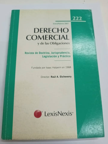 Revista derecho comercial y de las obligaciones 222