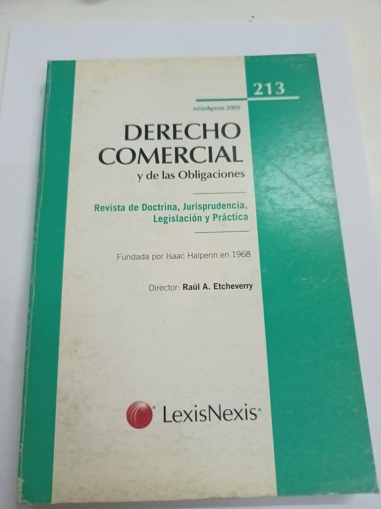 Revista derecho comercial y de las obligaciones 213