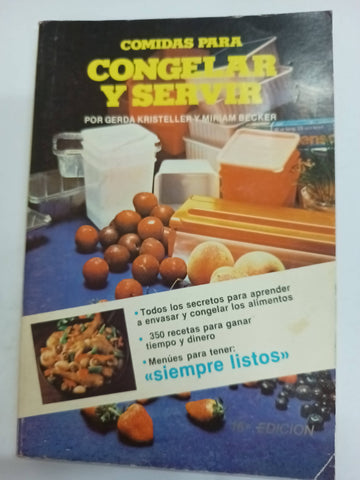 Comidas Para Congelar Y Servir