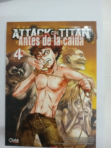 ATTACK ON TITAN - ANTES DE LA CAIDA VOL. 5