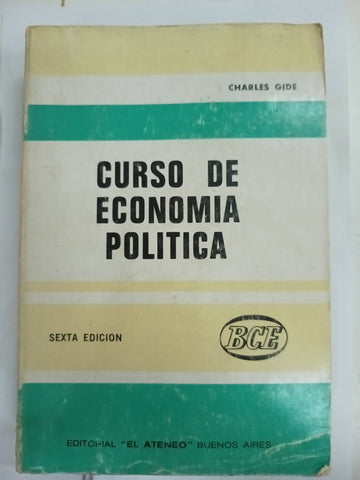 Curso de economía política