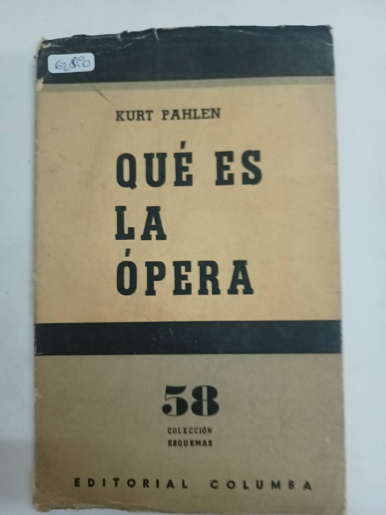 Qué es la opera