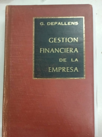 Gestión financiera de la empresa