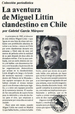 La aventura de Miguel Littín clandestino en Chile