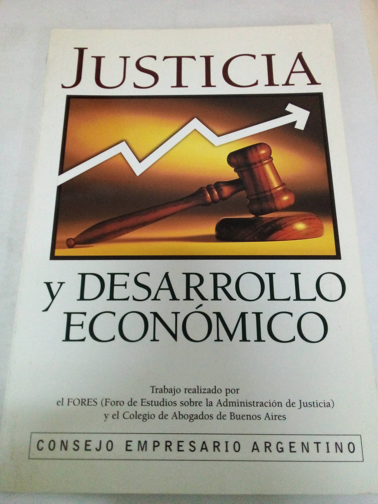 Justicia y desarrollo económico