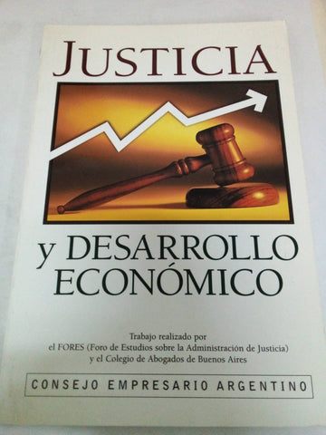 Justicia y desarrollo económico