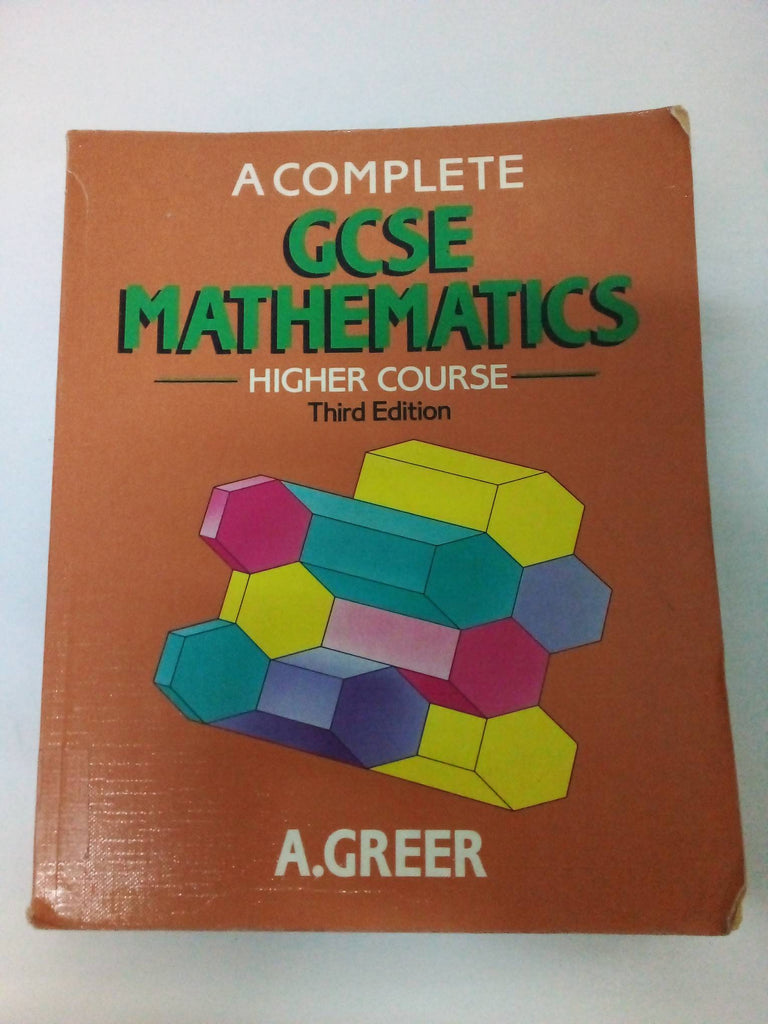 A Complete Gcse Mathematics Higher Course