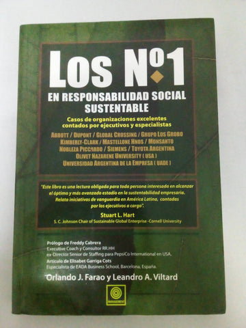 Los nº 1 en responsabilidad social sustentable .