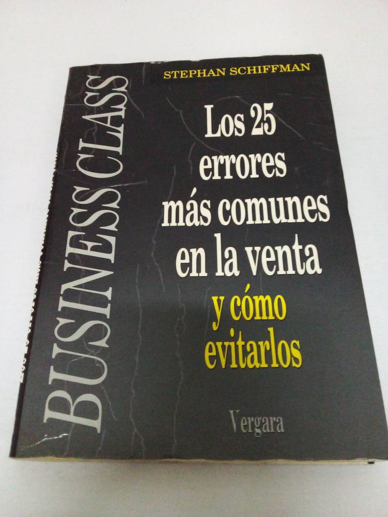 Los 25 errores más comunes en la venta y cómo evitarlos