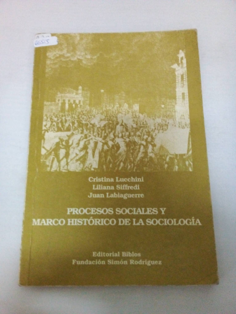 Procesos Sociales y Marco Histor. Sociologia