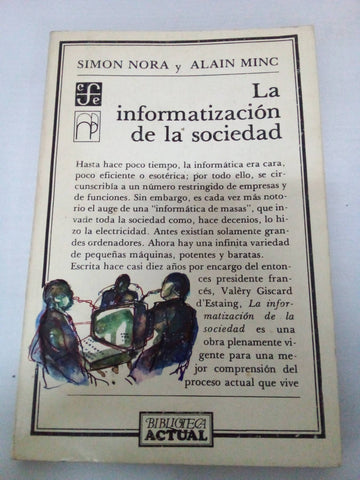 La informatizacion de la sociedad