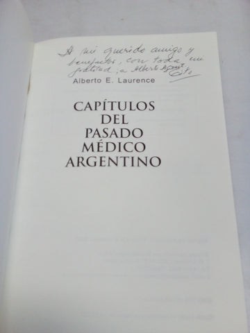 Capitulos del pasado medico argentino