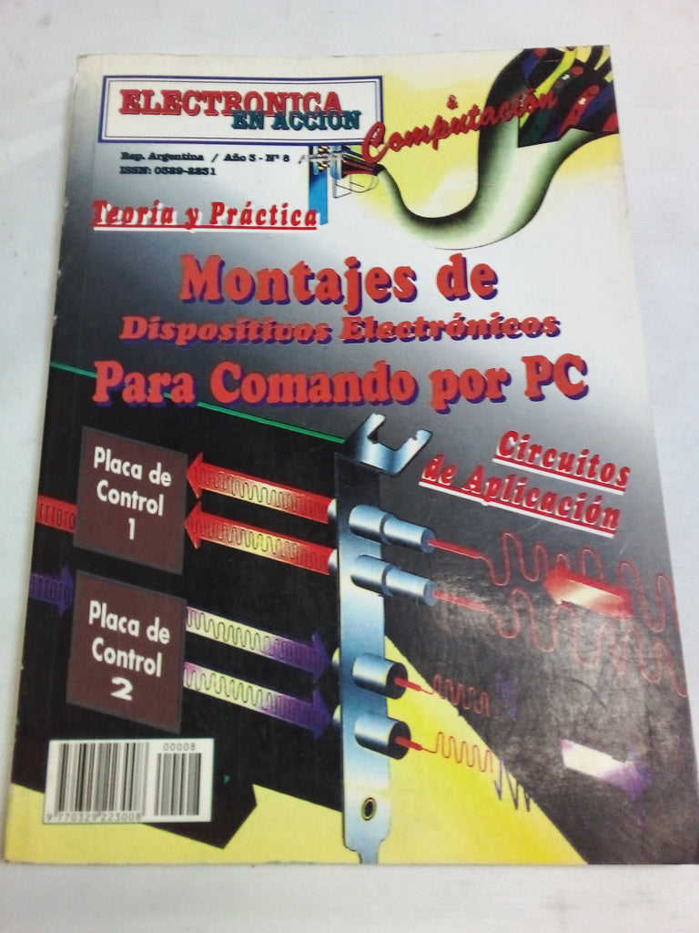 Montajes de dispositivos electronicos para comando por pc