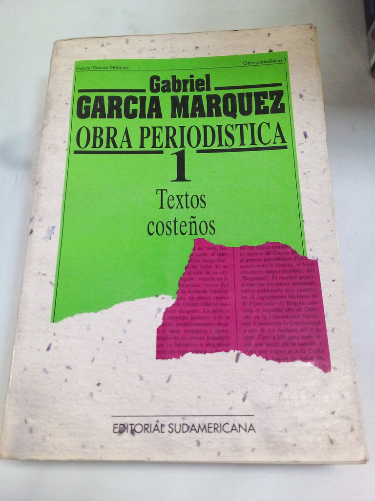 Obra Periodistica 1 - Textos Costenos