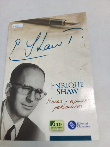 Enrique shaw notas y apuntes personales