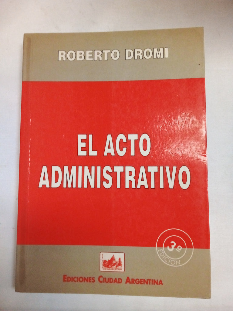 El acto administrativo