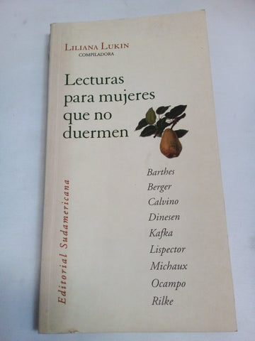 Lectura para mujeres que no duermen / Reading for Women Who Do Not Sleep (Antologias)