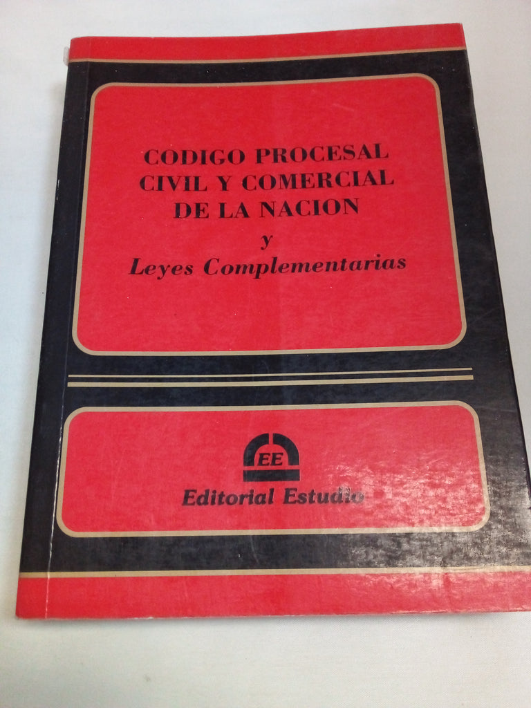 Codigo procesal, civil y comercial de la nacion