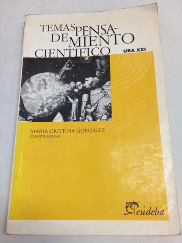 temas de pensamiento cientifico maria c gonzalez