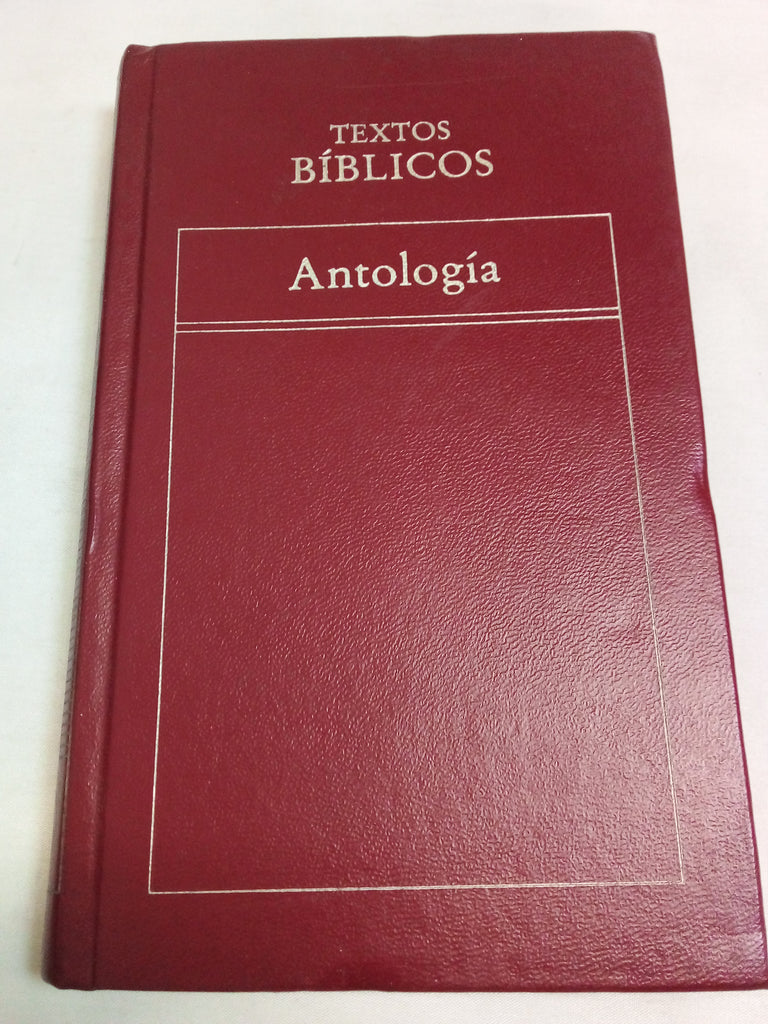 Antología. Textos biblicos