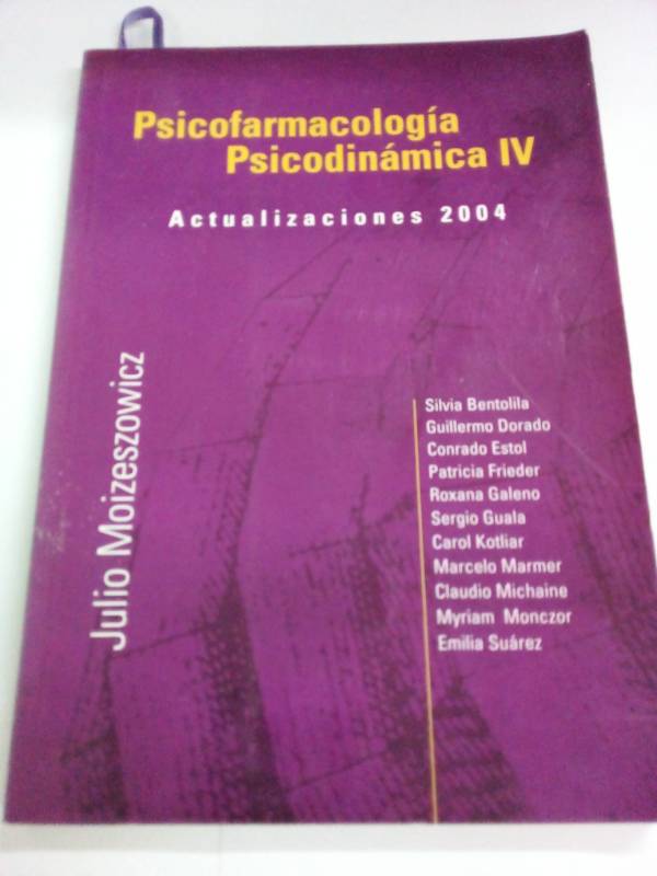 Psicofarmacologia Psicodinamica Iv