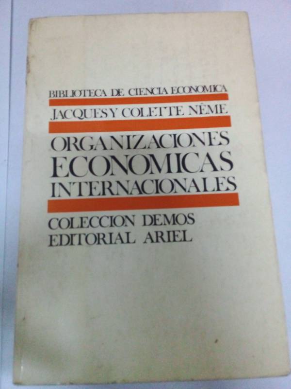 Organizaciones económicas internacionales