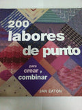 200 labores de punto: Elabora las mejores creaciones geométricas jugando con el color, los dibujos y las texturas (Tiempo Libre)