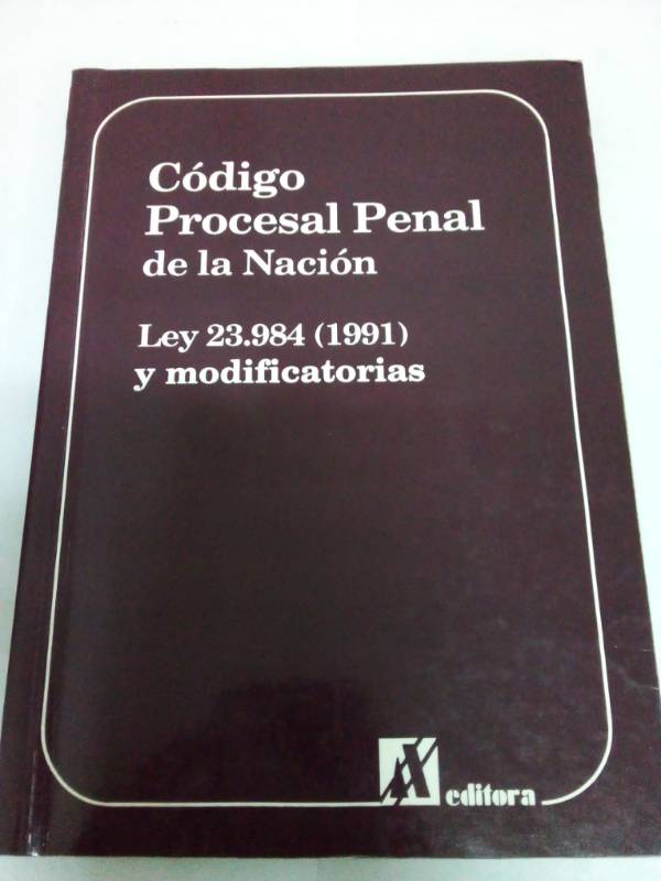 Código procesal penal de la Nación