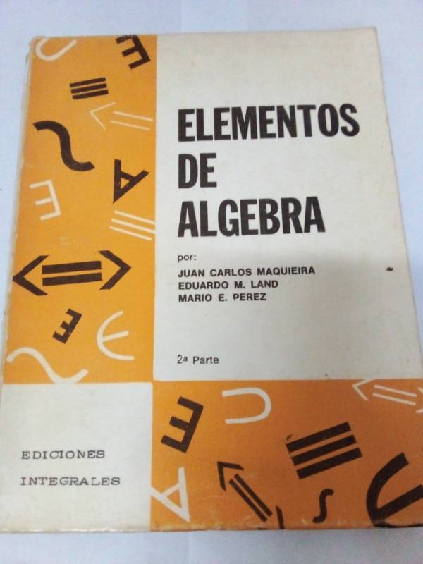 Elementos de algebra