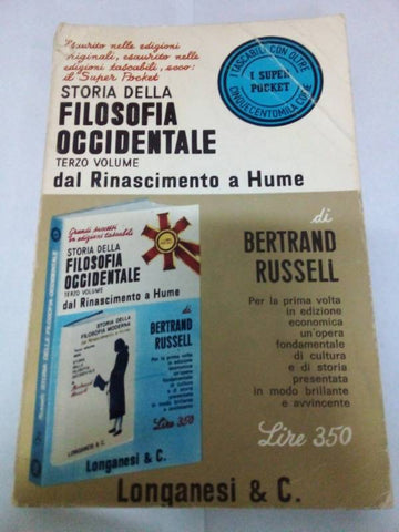 Storia della filosofia occidentale vol 3