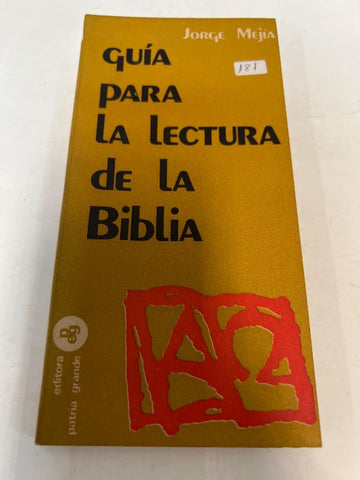 Guia para la lectura de la biblia