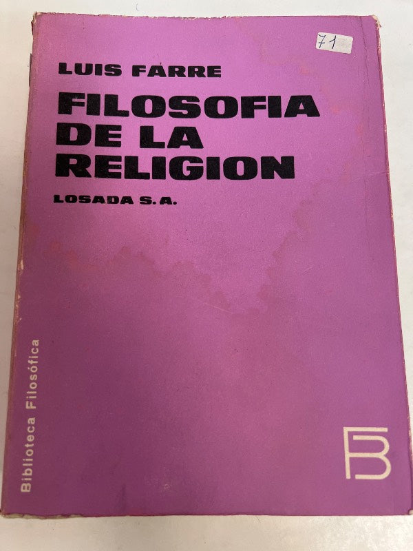 Filosofia de la religion