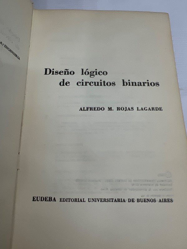 Diseño logico de circuitos binarios