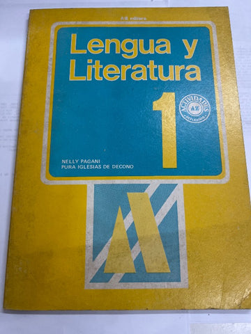 Lengua y literatura 1