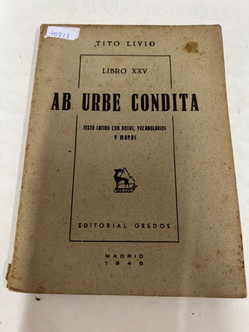 Ab urbe condita