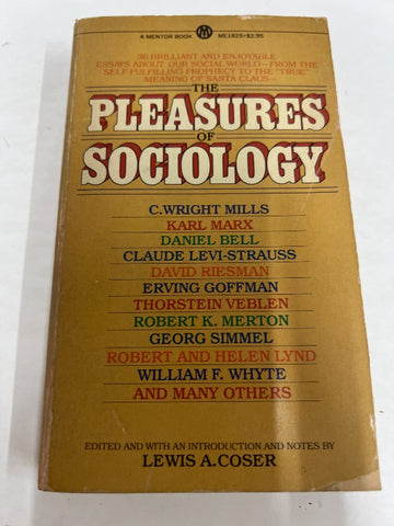 The pleasures of sociology