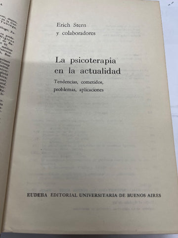 La psicoterapia en la actualidad