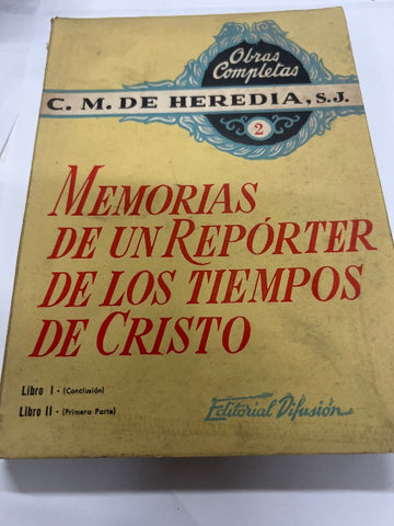 Memorias de un reporter de los tiempos de cristo