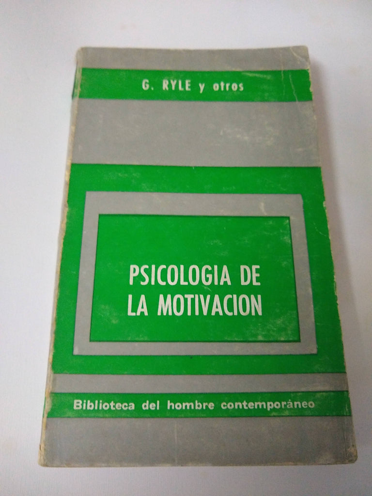 Psicologia De La Motivacion