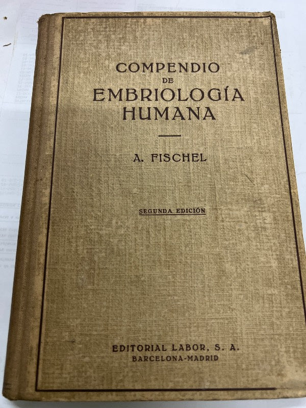 Compendio de embriologia humana