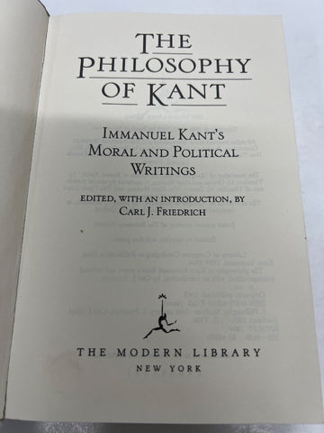 The philosophy of kant