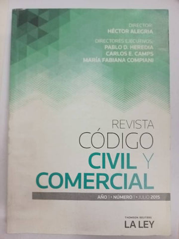 Revista codigo civil y comercial