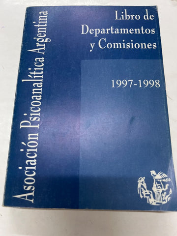 Libro de departamentos y comisiones 1997-1998