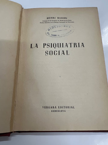 La psiquiatria social