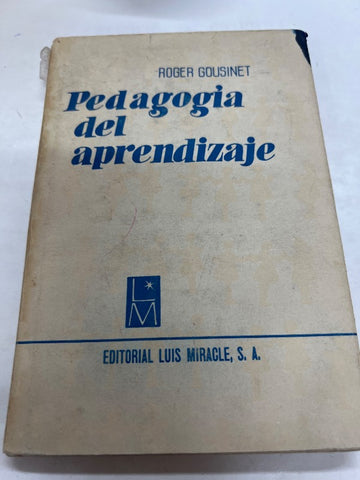 Pedagogia del aprendizaje