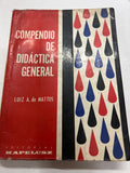 Compendio de didactica general