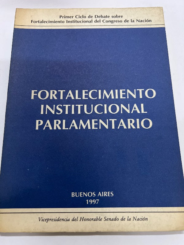 Fortalecimiento institucional parlamentario