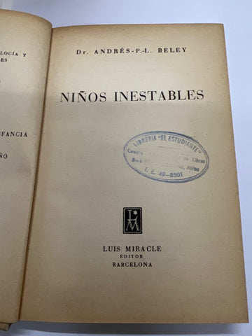 Niños inestables