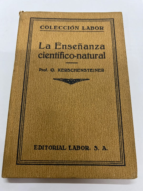 La enseñanza cientifico natural