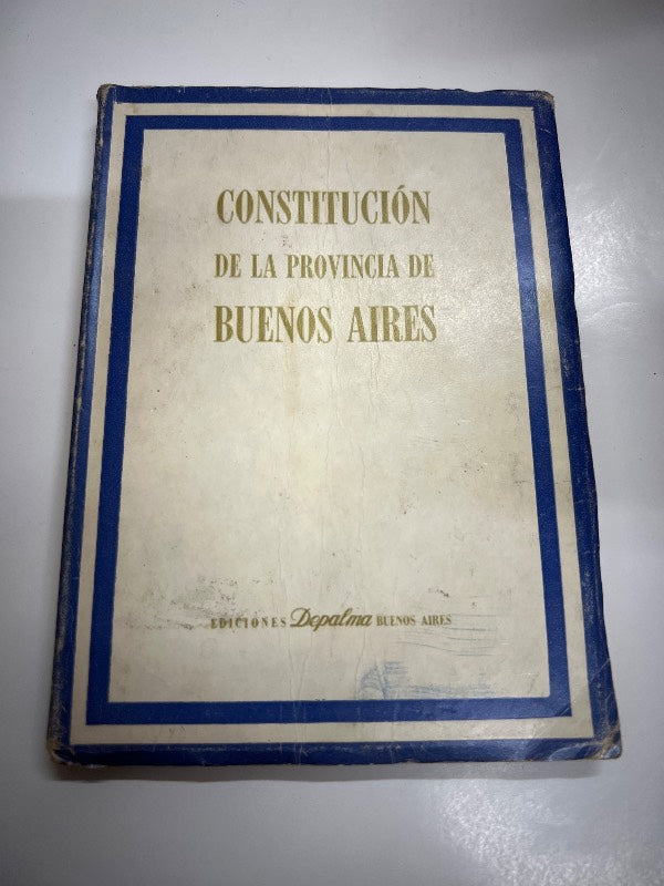 Constitucion de la provincia de Buenos Aires